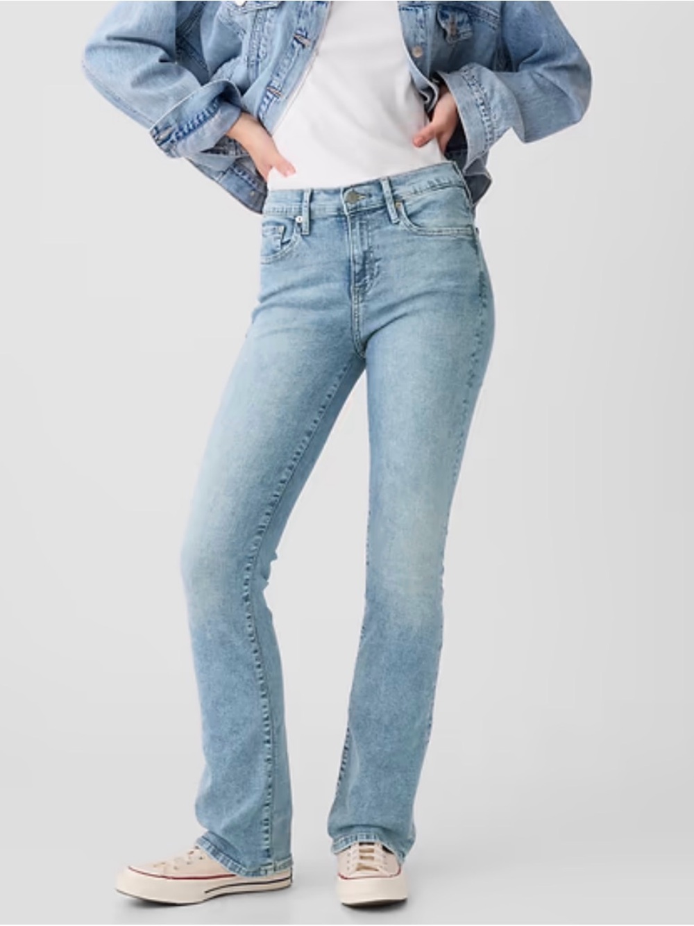 GAP Light Blue Boot Cut Jeans